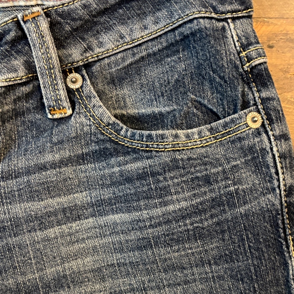 Great Condition- American Eagle Outfitters Denim Capris - Sz 10 - Picture 4 of 14